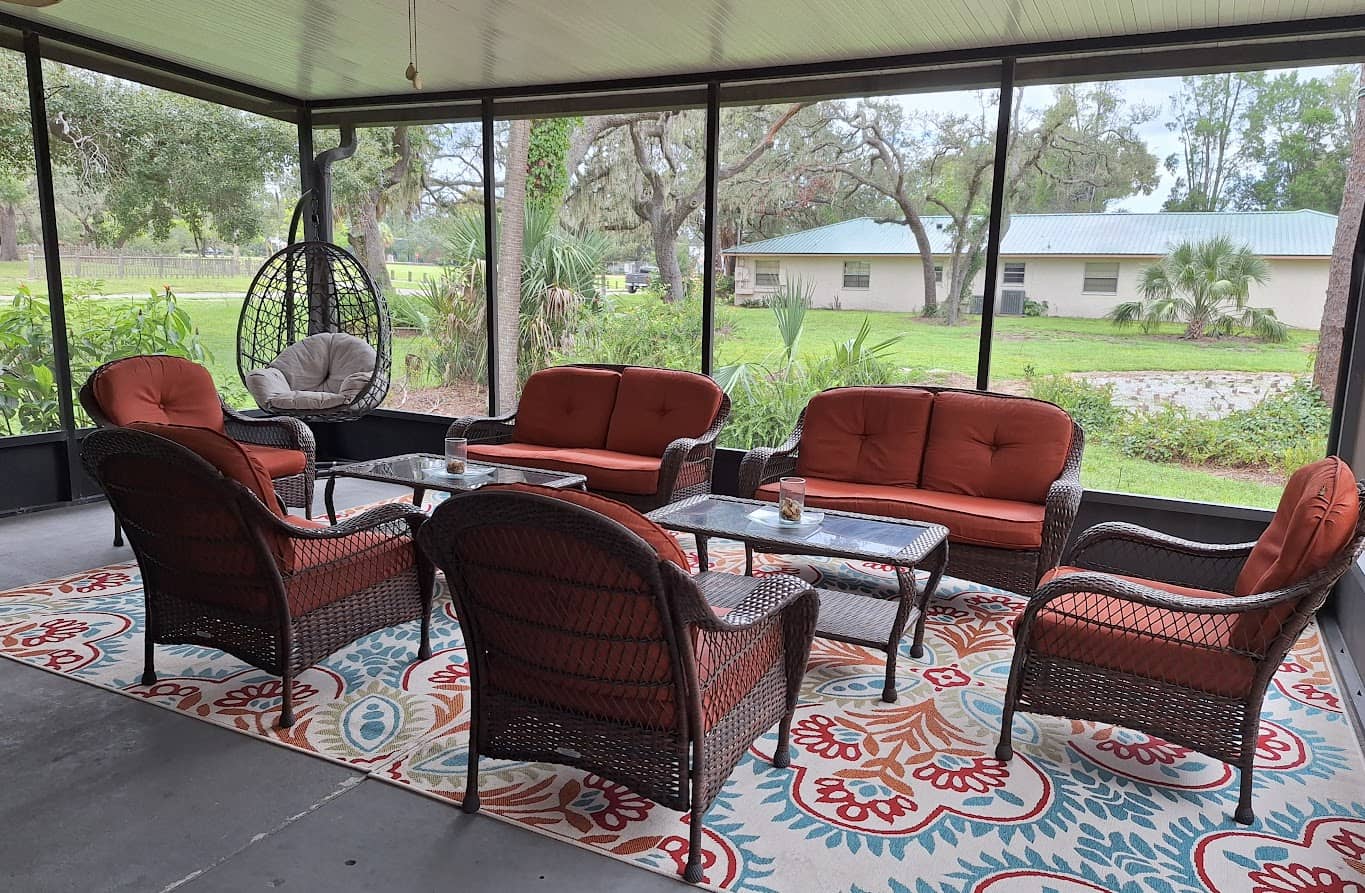 Screened porch